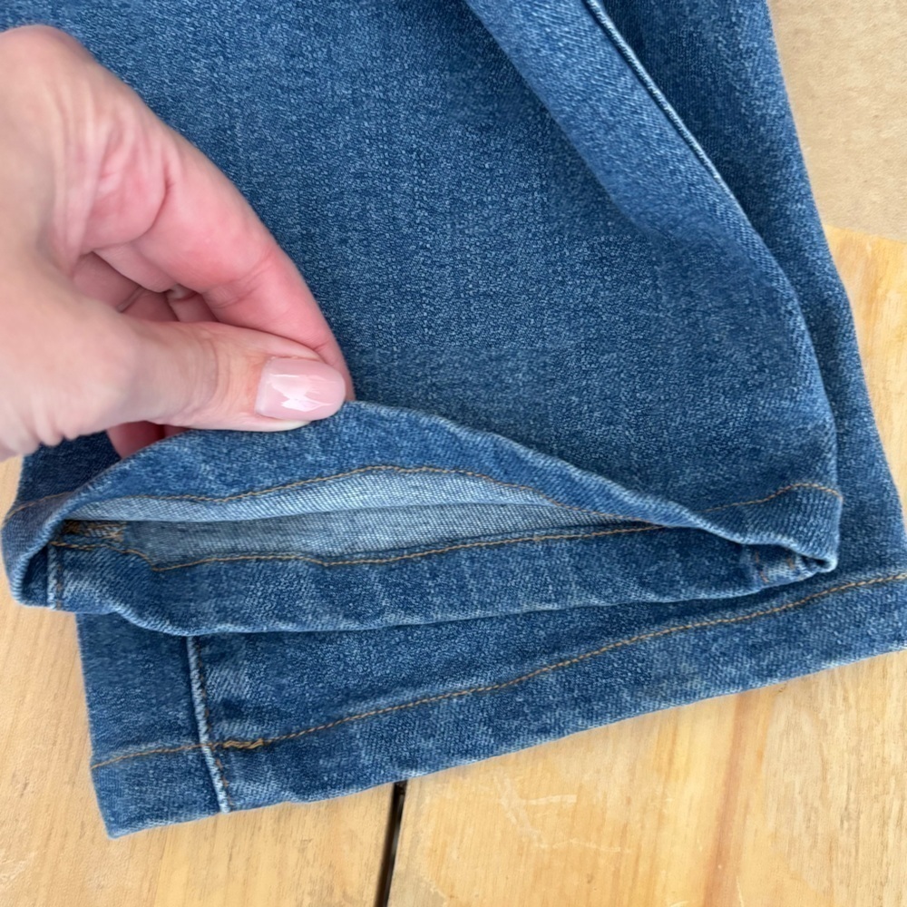 Madewell Stovepipe Jeans in Harsdale Wash Slim Stretch High Rise Denim 27 - Picture 14 of 15